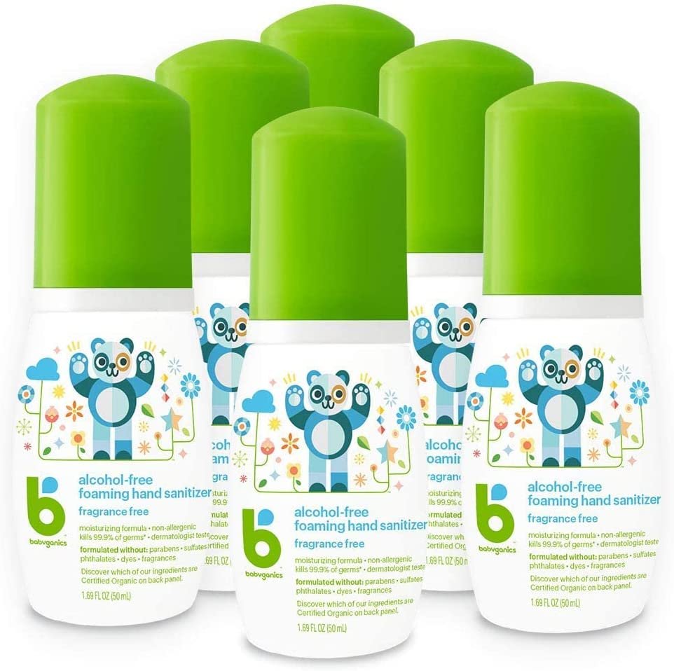 Babyganics hand sanitizer