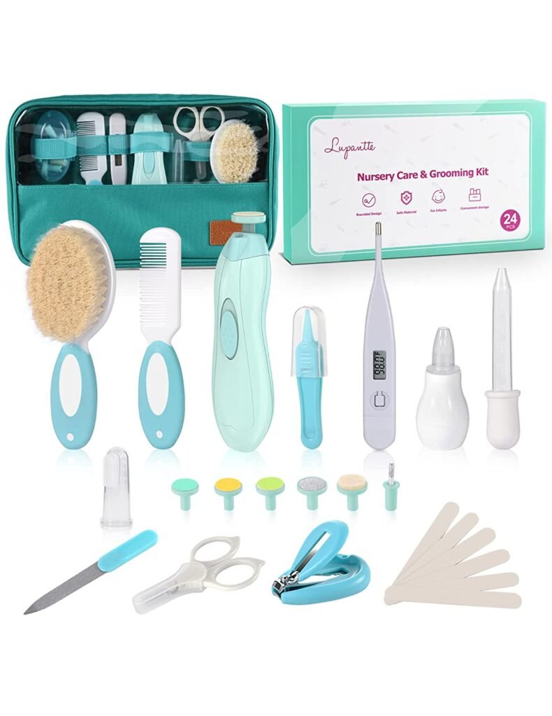 Baby healthcare and grooming kit