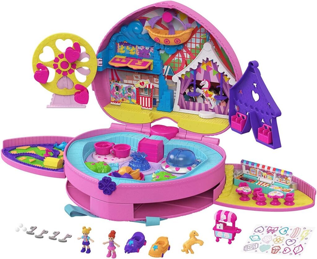 polly pocket travel toy set