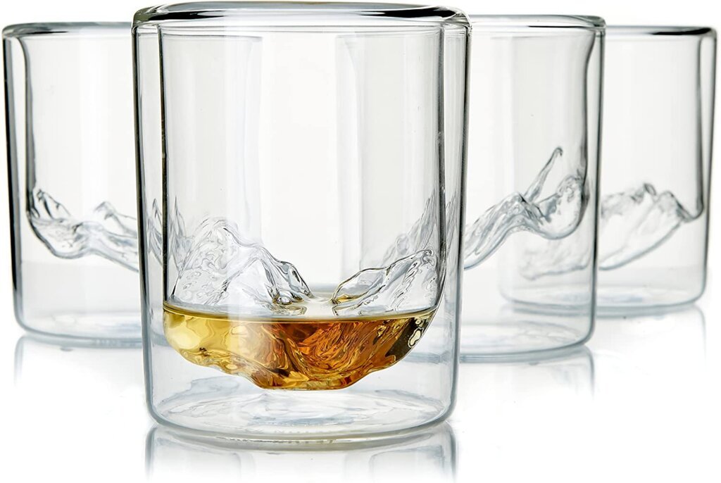 crystal whiskey glasses